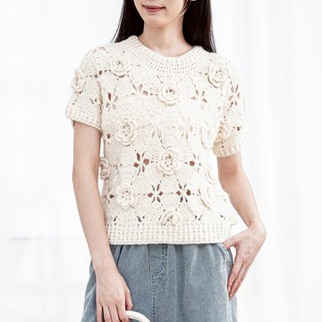 手工鉤織上衣924550