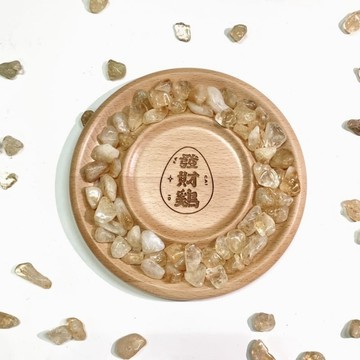 無敵發財雞_水晶碎石_黃水晶(加購)