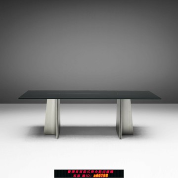 【台灣公司 可開發票】新款不銹鋼中古風巖板大理石奢石餐桌腿支架/承重兩噸/尺寸定制