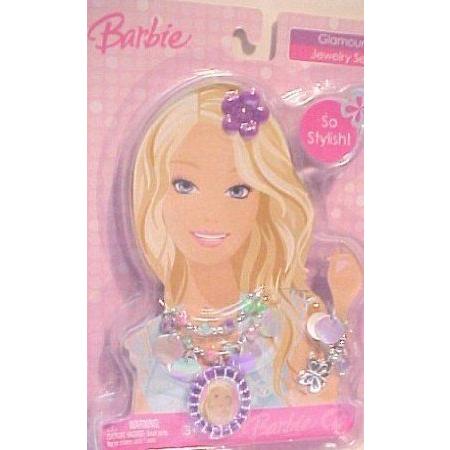 Barbie(バービー) Glamour Jewelry Set Purple ドール 人形 フィギュア