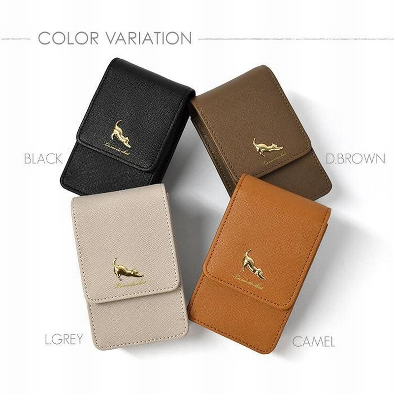 ポーチ 小物入れ 化粧ポーチ リップ 口紅 シガレットケース シガーケース タバコケース レディース おしゃれ 猫グッズ 猫 雑貨 フェイクレザー 猫 プレート 通販 Lineポイント最大get Lineショッピング