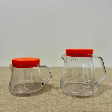 日本三洋 CAFEC Tritan 咖啡下壺 咖啡壺 400ml 750ml 塑膠 奶瓶規格耐熱『歐力咖啡』