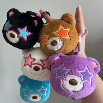 🍀臺灣出貨🍀杰倫同款範特熊頭屬性呆萌毛絨掛件高顏值潮玩公仔玩偶禮物周邊