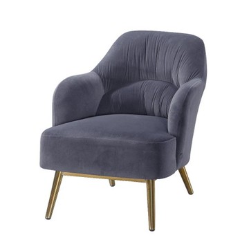 【MUNA家居】法利恩灰色布面單人沙發