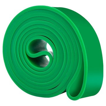 健身乳膠彈力帶  綠色  1個  2080 x 4.5mm