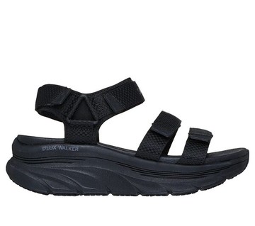 Skechers D'lux Walker [119828BBK] 女 運動休閒涼鞋 支撐 舒適 穿搭 黑