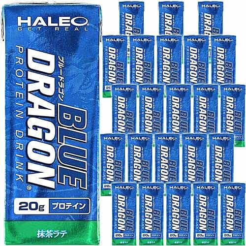 ハレオ HALEO ブルードラゴンプロテインドリンク 抹茶ラテ 200ml