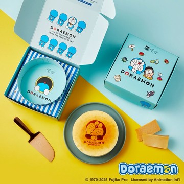 〔收禮人自選款式〕【起士公爵】〔哆啦A夢〕原味乳酪蛋糕6吋(蛋糕推薦)