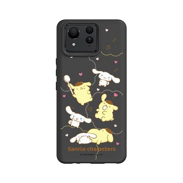 Zenfone 11 Ultra SolidSuit 黑 - 三麗鷗-布丁狗＆大耳狗綜合圖 Mix Characters - Yummy ! Yummy !