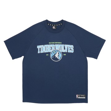 NBA 網眼印花 短袖上衣 灰狼隊 3525149680