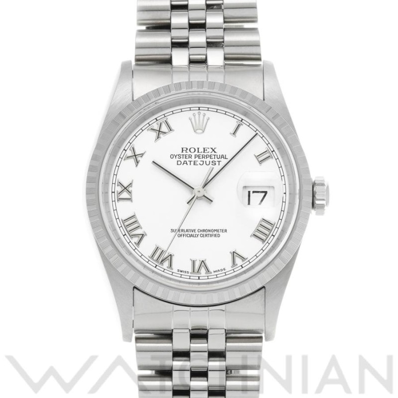 中古 ロレックス ROLEX デイトジャスト 16220 P番(2000年頃製造 ...