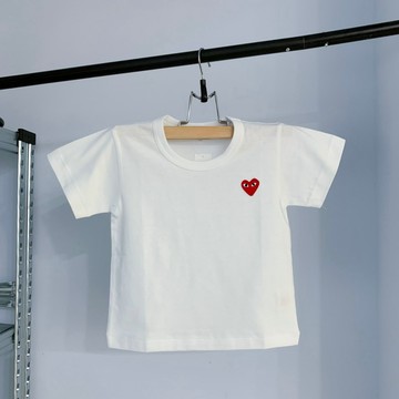 【日貨代購CITY】COMME des GARCONS PLAY 川久保玲 TEE KIDS 小紅愛心 小孩 2色 現貨