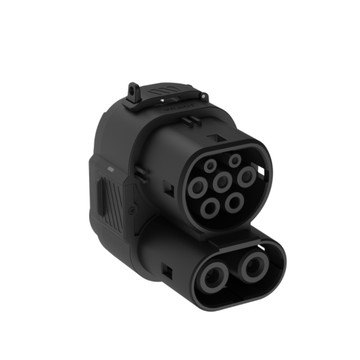 JOWUA CCS2電動車款專用CCS1 to CCS2 DC & AC 快慢充轉接頭