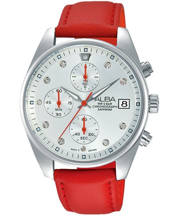 ALBA VD57-X060J(AM3253X1)聖誕東京時尚腕錶/白面37mm｜樂天全館特惠中★指定刷卡回饋10%