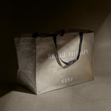 GINII基尼|時尚環保大型購物袋 加大環保防水購物袋 IKEA改良 耐磨耐刮耐重提袋 收納袋 手提袋 環保袋 衣物收納袋 搬家袋