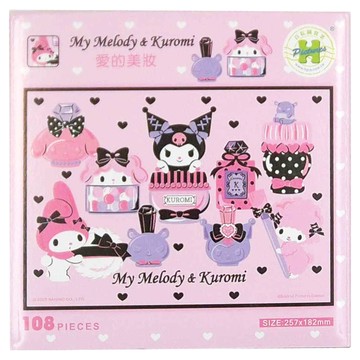 HUNDRED PICTURES 百耘圖愛的裝扮拼圖  愛的美妝 多色  108片  1盒