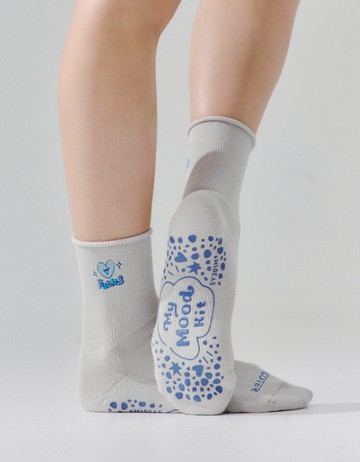 My Mood Kit 止滑襪- 灰色(Focus)