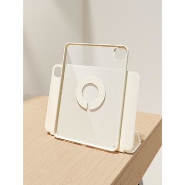 2024新款air5保護套iPad殼9磁吸720°旋轉pro11蘋果iPad10代平板防彎10.9寸4五拆分九10.2透明mini6輕薄筆槽8