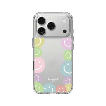 iPhone 18 Pro Clear Case（相機按鈕） 透明 - Knock Knock A2Z - 微笑相框