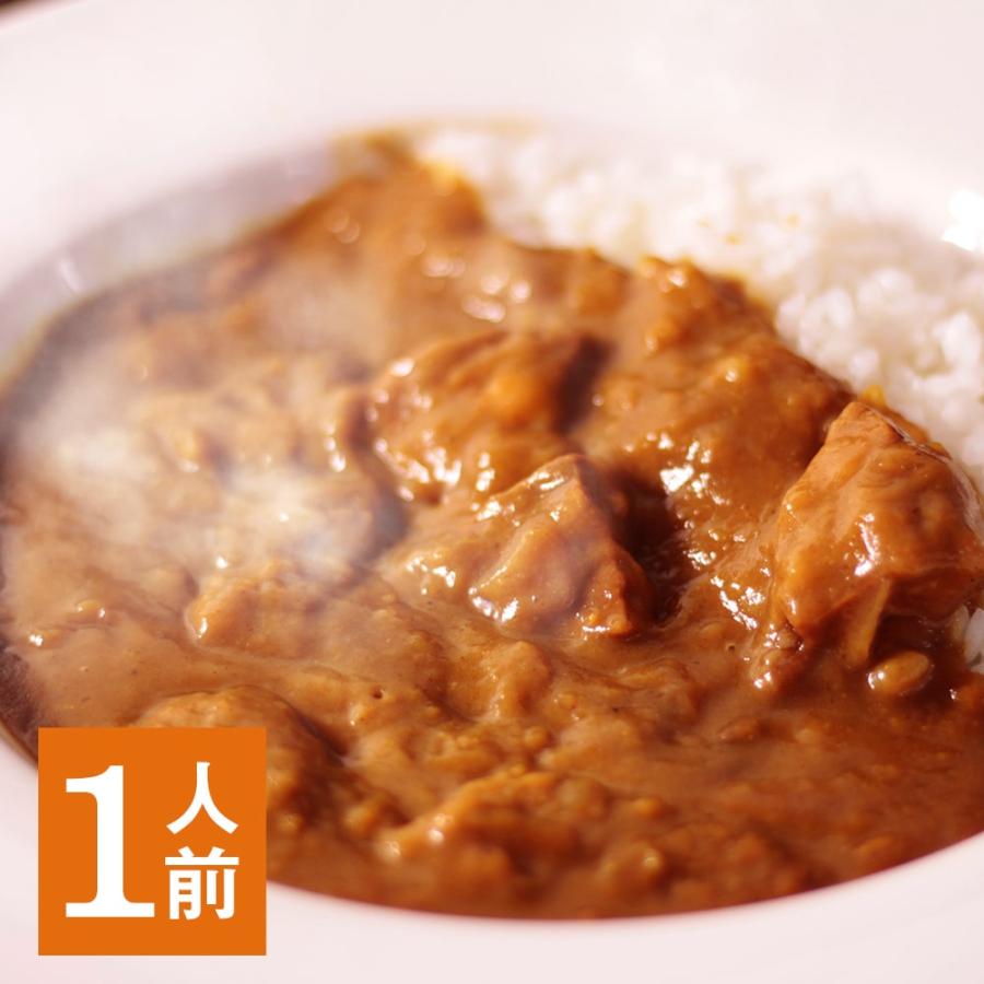 覇楼館 監修 明宝ハムカレー［中辛］（1人前） カレー 明宝ハム 明宝トマトケチャップ 明宝 (ポスト投函-1)