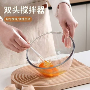 🔥臺灣熱賣🔥手動打蛋器食品級攪拌器帶颳刀多功能迷你小型奶油打髮長柄攪拌棒 打蛋器 攪拌棒 手動打蛋器 攪拌器 烘培用品