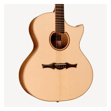 Cuntz CWG23sH Koa M original MIKE DAWES II 2021 replica model 民謠吉他 41吋 熊爪阿爾卑斯雲杉木面板 3A相思木背側 全單板 火焰楓木包邊 德國品牌