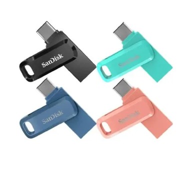 SanDisk Ultra Go USB Type-C 雙用隨身碟 64GB 四色可選 公司貨