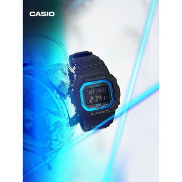 (免運)casio旗艦店GW-B5600太陽能電子小方塊手表男卡西歐G-SHOCK