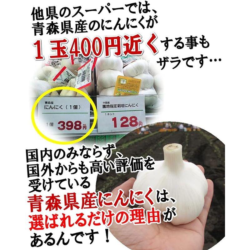 青森期待の新人商店 青森 にんにく 1kg A品 Mサイズ 国産 ニンニク