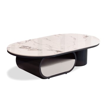 LOGIS邏爵家具 現代簡約雪岩茶几