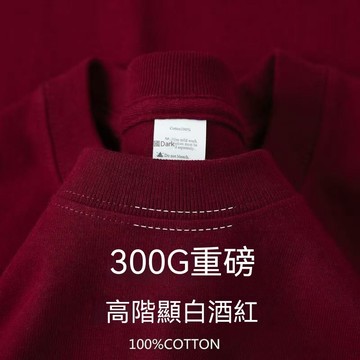 台灣出貨 300g重磅純棉短袖T恤 純色短袖上衣 夏天短袖 素色打底衫 女生短袖 男生T恤 日系短袖 夏天上衣 大碼短袖