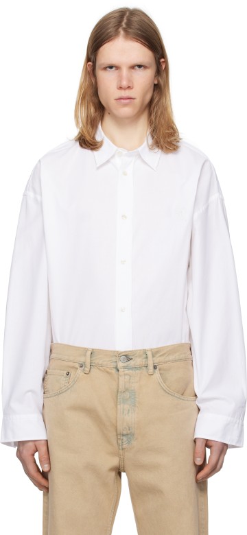 Acne Studios 白色纽扣衬衫