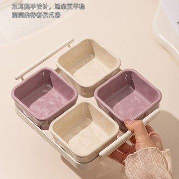 ✅【🍽️輕奢陶瓷果盤】輕奢果盤家用陶瓷 分格水果盤客廳 乾果零食小吃碟 下午茶點心糖果盤 居家必備首選 台灣出貨