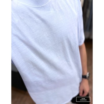 E7th.厚磅素色水洗短T-淺藍(E7S0022405)