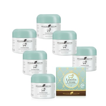 澳洲HEALTH NATURE 美肌綿羊霜含胎盤素維他命E 100g x6入