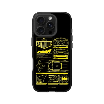 iPhone 16 Pro Clear 酷墨灰 - Batman 蝙蝠俠 - 蝙蝠車