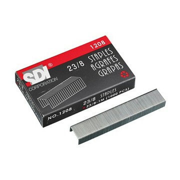 SDI 手牌 重力型 釘書針 23/8 訂書針 /小盒 1208【領券滿額再折千12/31止】