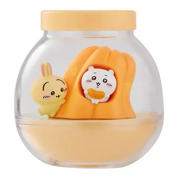 ❰茉莉第一個家❱👑現貨+預購❤️萬代扭蛋 瓶子里的chiikawa吉伊卡哇小八烏薩奇罐裝場景擺件