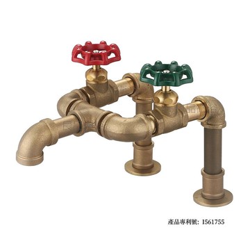 【人水良品衛浴】工業風積木冷熱混合栓34-131 專利產品 台灣製造