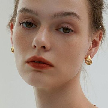 【HandStyle】耳環 韓系夏日海洋風情精緻貝殼耳針耳環(33020)