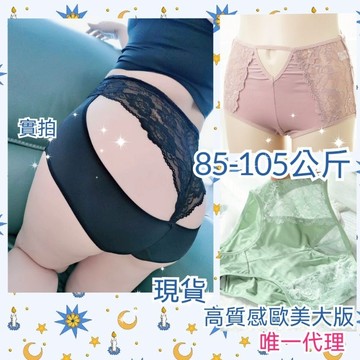 高質感歐美大版85-105公斤💞高cP💞專櫃級大尺碼內褲蕾絲大尺碼歐美內褲
