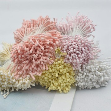DIY手工花蕊材料 400入 花芯 2mm 3mm 花蕾 花苞 花心 人工花 雪紡花 花藝 仿真花【BlueCat】【RC5281】