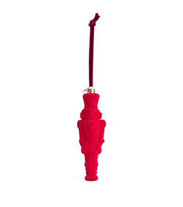 Harrods Velvet Nutcracker Tree Decoration