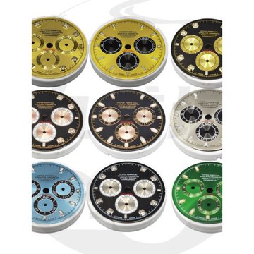 手表配件  7750機芯表盤字面 適配迪通拿116505系列7750字面表盤