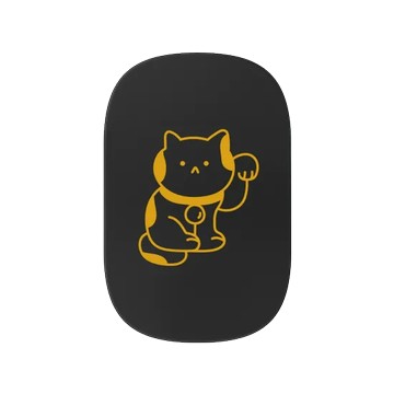 固架 MAX- MagSafe 兼容 黑 - Niniwanted - Maneki Neko - Light