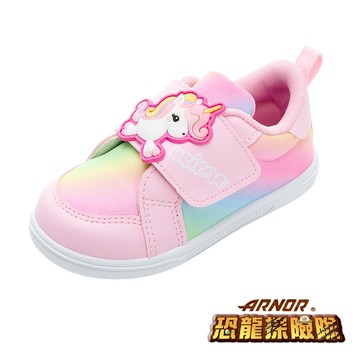 【ARNOR】恐龍探險隊 童運動鞋-炫彩粉/ARDB30753