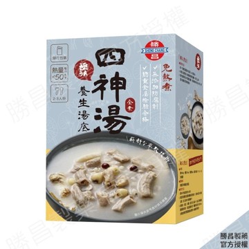 勝昌四神湯養生湯底粉 17g/包/6小包/盒