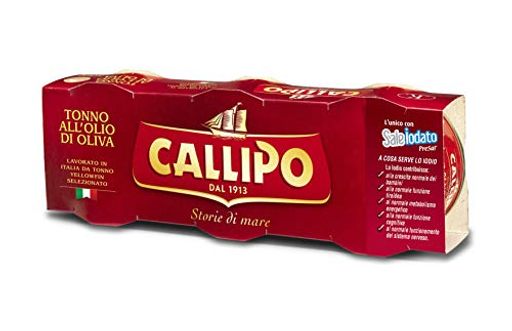 カリッポ トンノ (ツナ) オリーブオイル漬け 80G3缶パック
