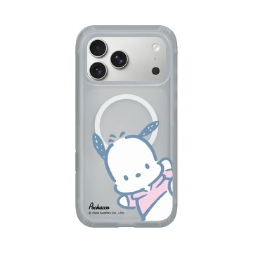 iPhone 17 Pro Max AirX 流變灰 - 三麗鷗-帕恰狗 Pochacco - 開心跳耀