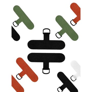 手機掛飾薄墊片萬背丟男女手機款安卓貼片鏈能高品質夾結實蘋果萬能專用丟夾防卡片防片失神器掛繩手機殼無孔